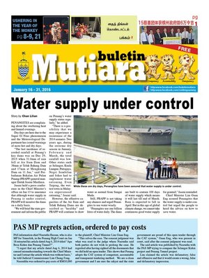 cover image of Buletin Mutiara 16-31 Jan 2016